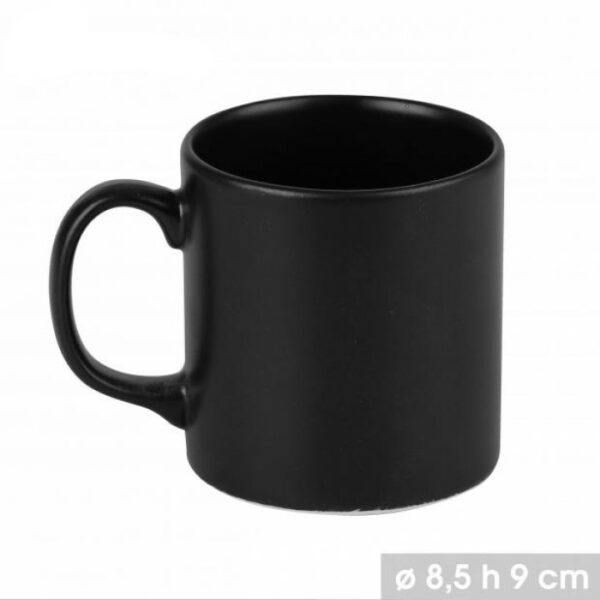 Mug Bohème Mate Noir Vintage en Grès 350 ml commerce en ligne à petit prix hapygood